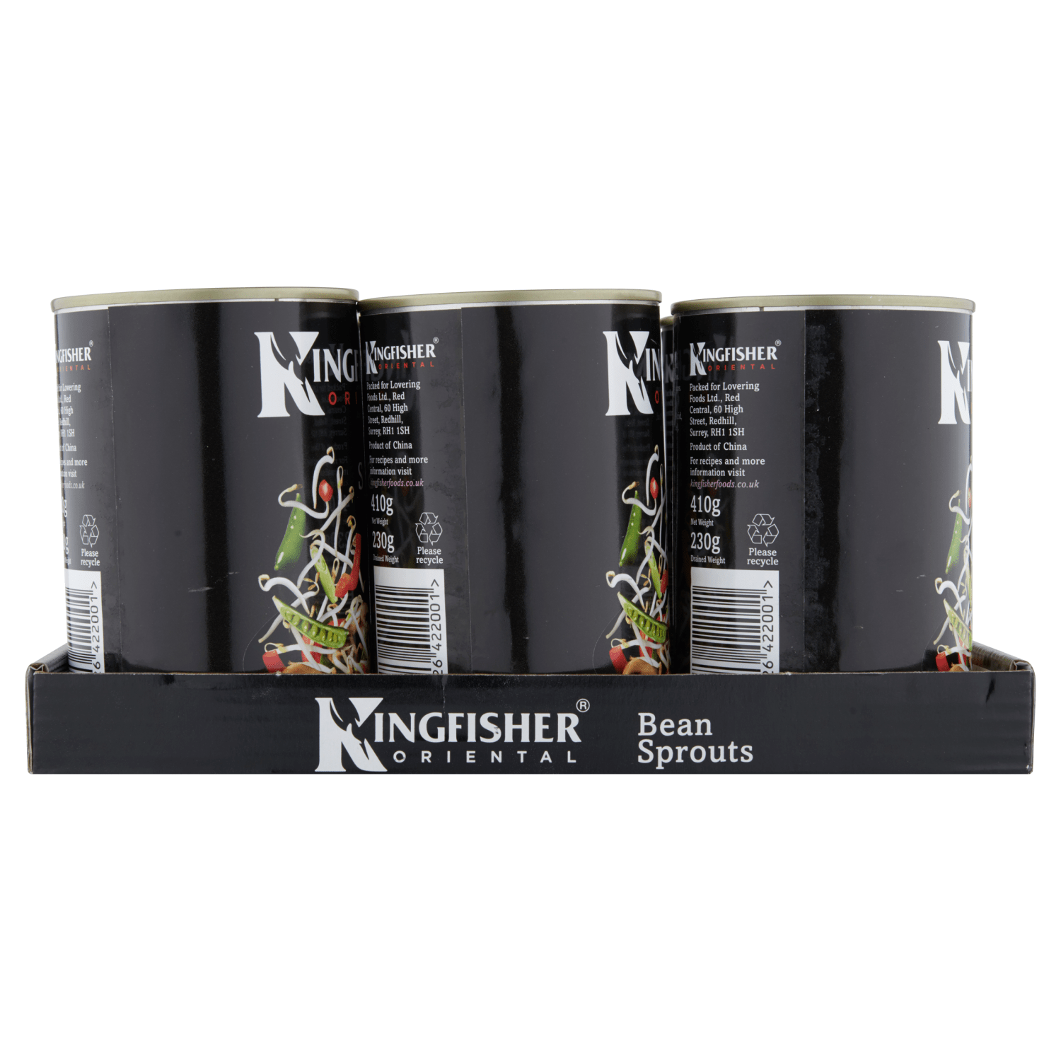 Kingfisher Oriental Bean Sprouts in Water 410g - UK Food & Drink - 5011826422001