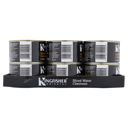 Kingfisher Oriental Sliced Water Chestnuts in Water 225g - UK Food & Drink - 5011826420205