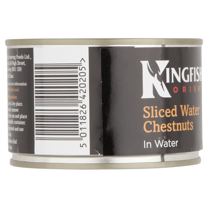 Kingfisher Oriental Sliced Water Chestnuts in Water 225g - UK Food & Drink - 5011826420205
