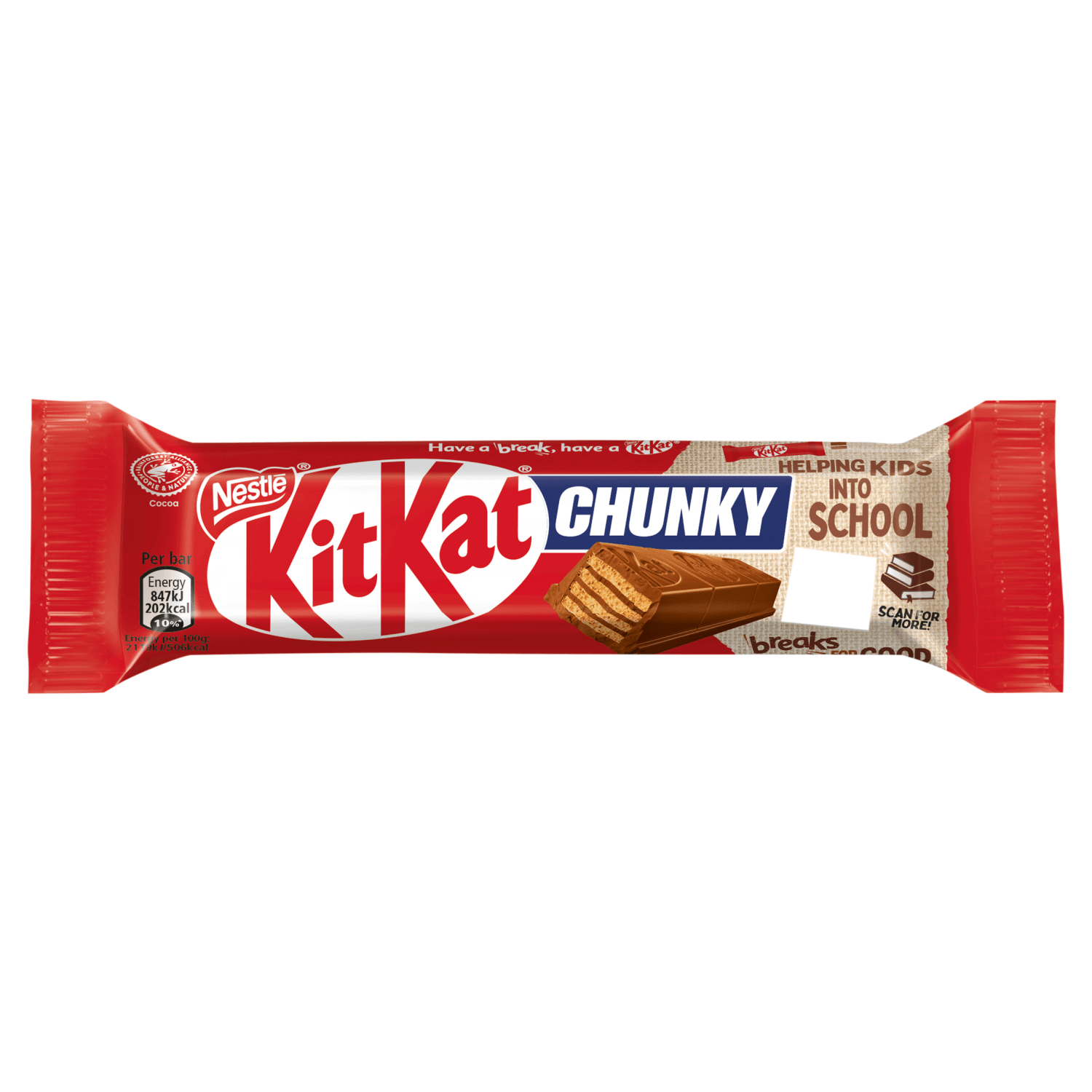 KitKat Chunky 40g - UK Food & Drink - 7613037051230