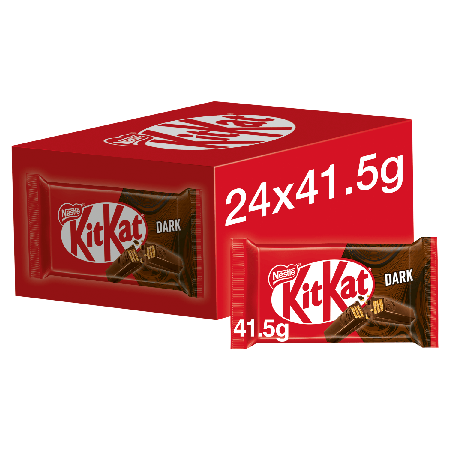 KitKat Dark 41.5g - UK Food & Drink - 8445290553409