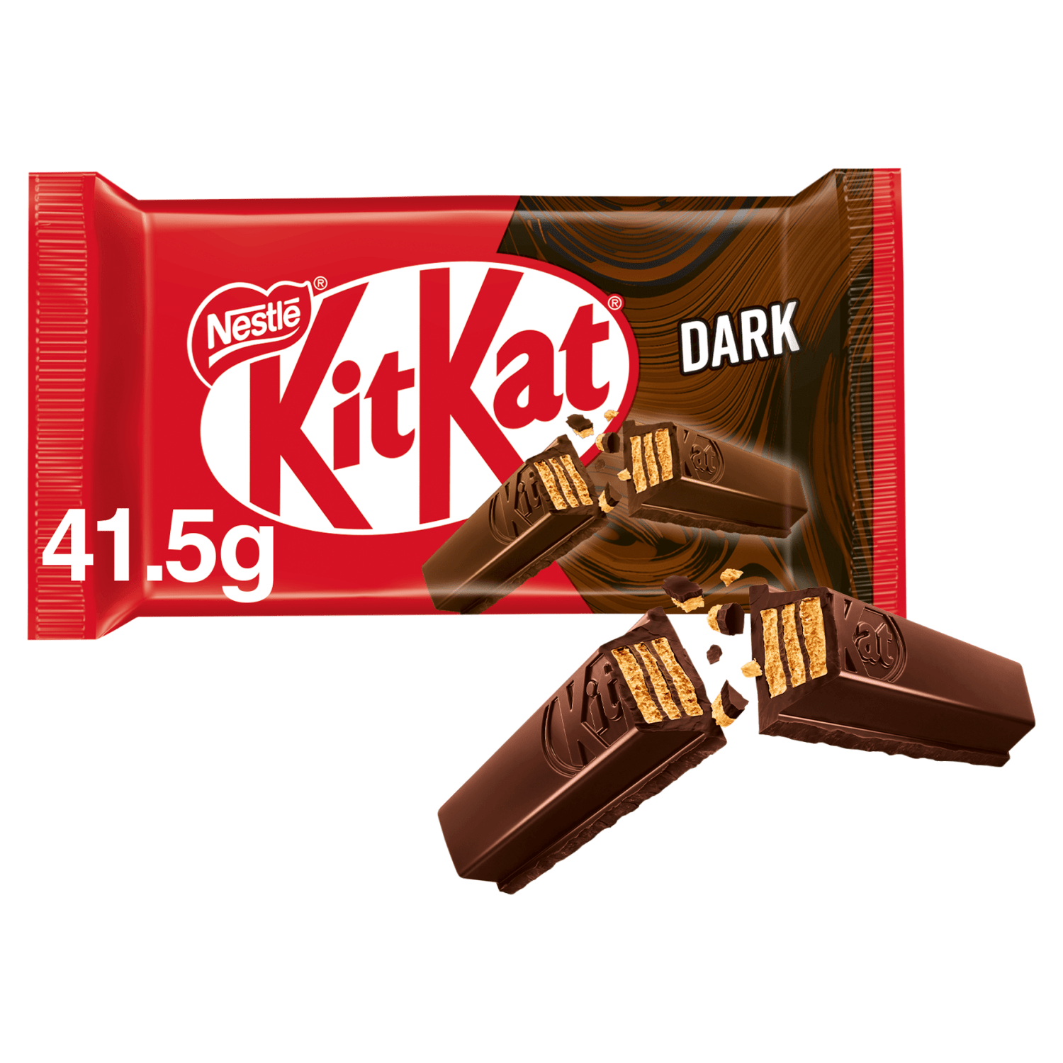 KitKat Dark 41.5g - UK Food & Drink - 8445290553409
