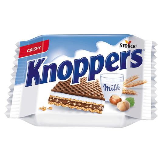 Knoppers Crispy Milk Hazelnut Wafers 25g - UK Food & Drink - 40144382