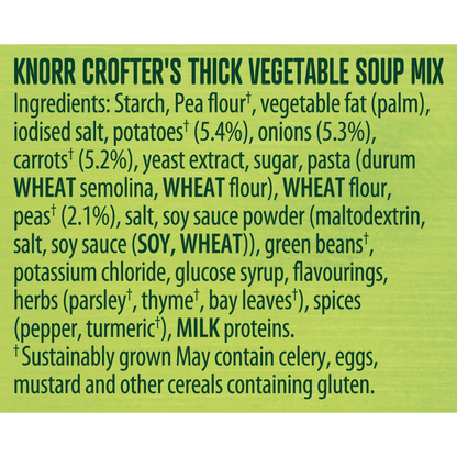 Knorr Dry Packet Soup Thick Vegetable 75 g - UK Food & Drink - 8712566247851