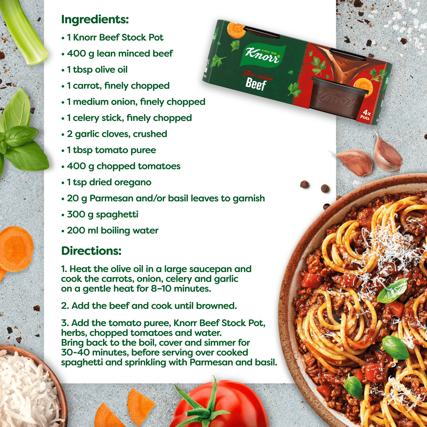 Knorr Stock Pots Beef 4x 28 g - UK Food & Drink - 8722700268741