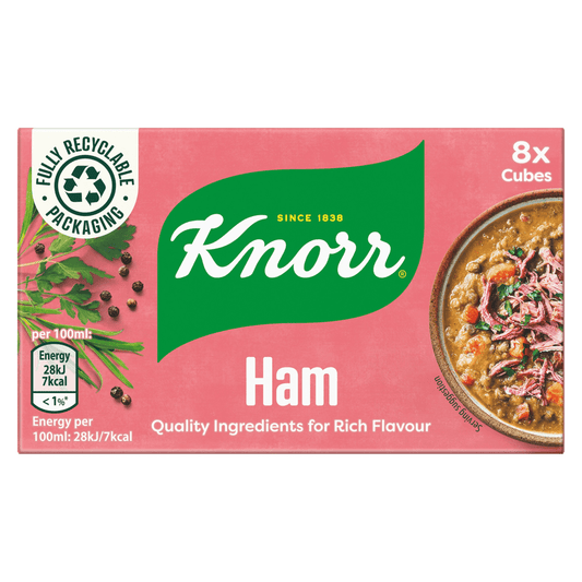 Knorr The Ham Cube 8 Cubes 80g - UK Food & Drink - 5000184161103