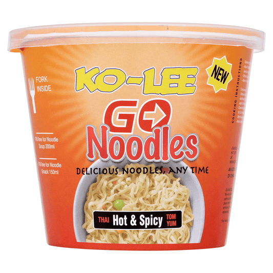 Ko - Lee Go Noodles Thai Hot & Spicy Tom Yum 65g - UK Food & Drink - 5023751112155