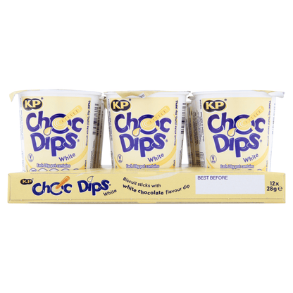 KP Choc Dips White 28g - UK Food & Drink - 50237876