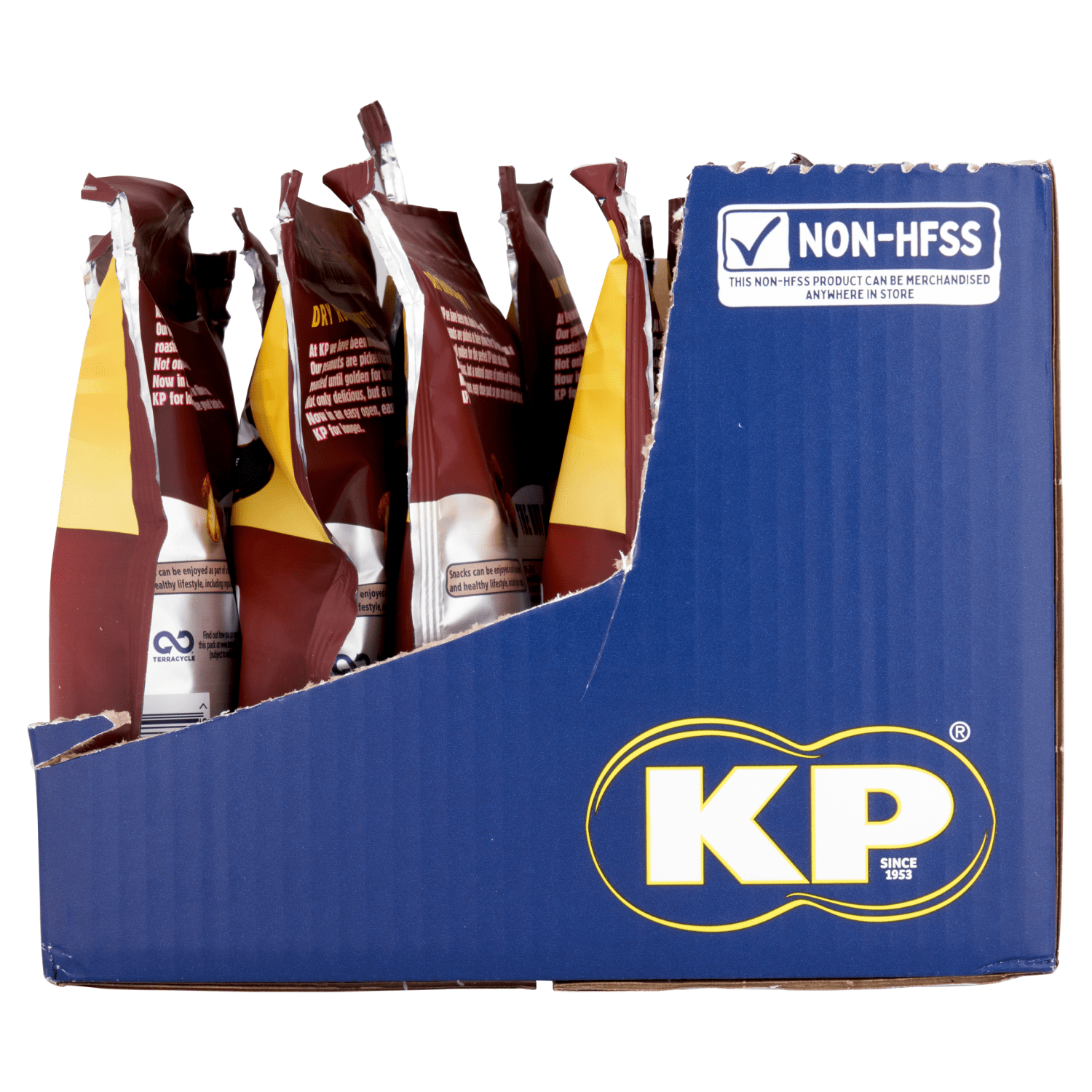 KP Dry Roasted Peanuts 250g - UK Food & Drink - 5000237127285