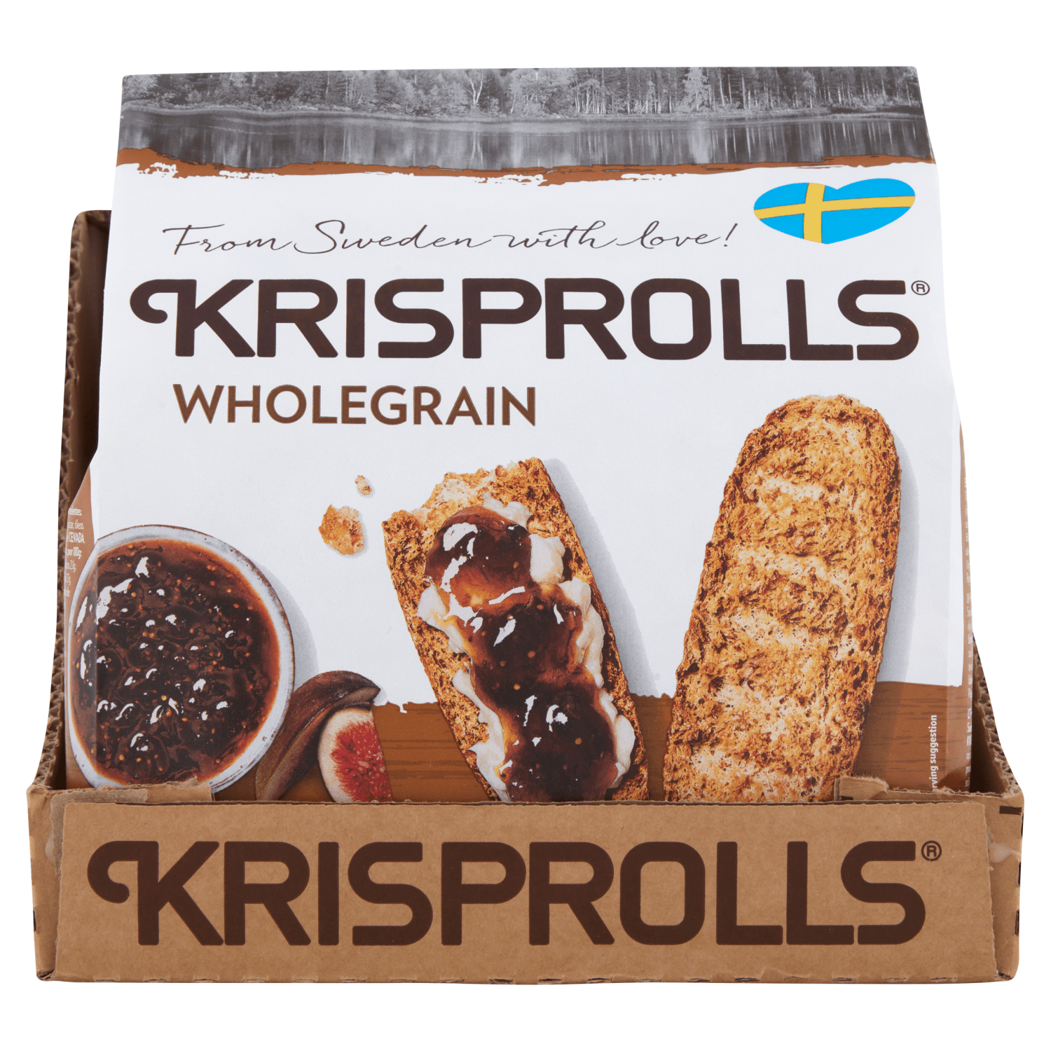 Krisprolls Wholegrain 225g - UK Food & Drink - 7311071330815