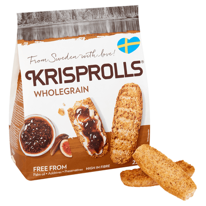 Krisprolls Wholegrain 225g - UK Food & Drink - 7311071330815