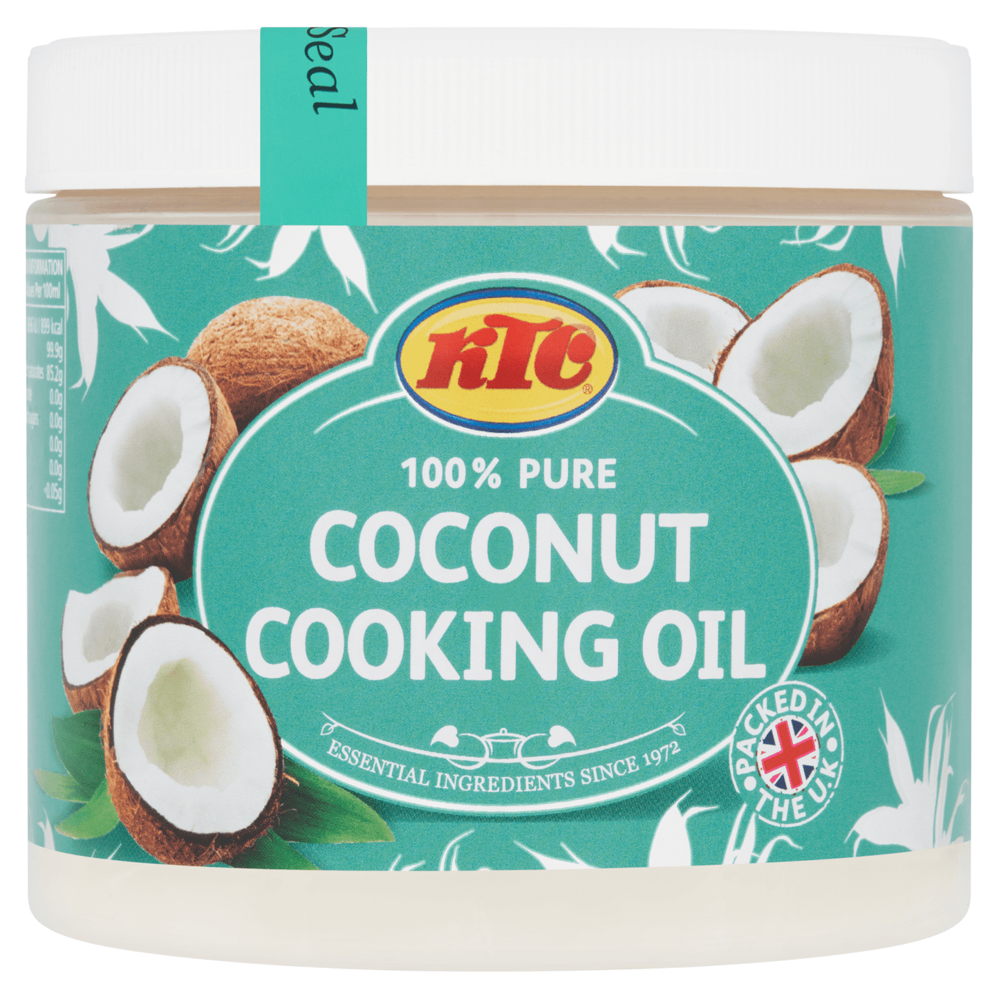 KTC 100% Pure Coconut Cooking Oil 650ml - UK Food & Drink - 5013635630028