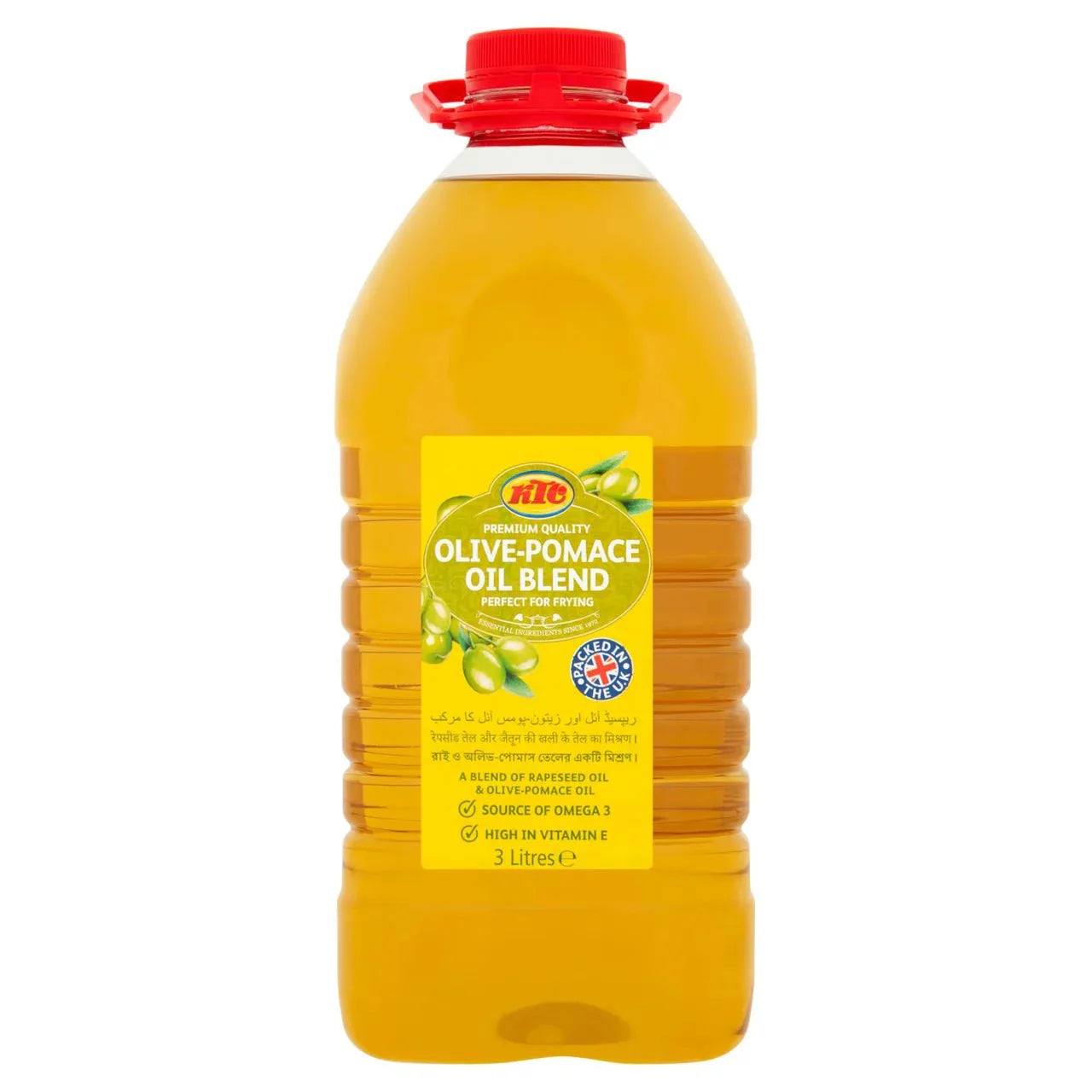 Ktc Blended Olive Pomace Oil 3l - UK Food & Drink - 5013635102082