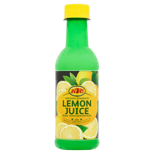 KTC Lemon Juice 250ml - UK Food & Drink - 5013635410774