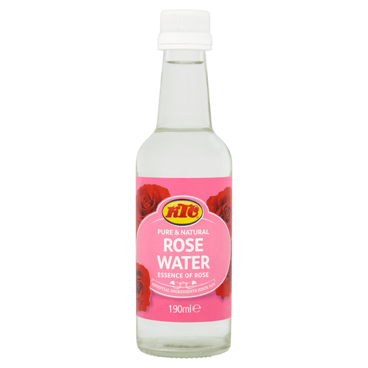 KTC Pure & Natural Rose Water 190ml - UK Food & Drink - 5013635830503