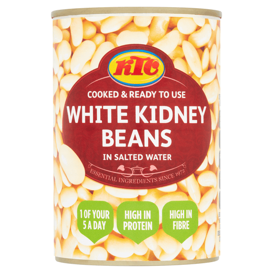 KTC White Kidney Beans in Salted Water 400g - UK Food & Drink - 5013635755301