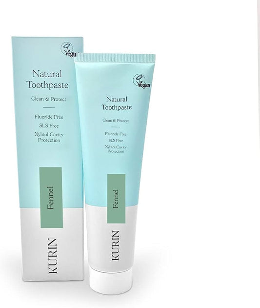 Kurin Fluoride Free Nat TP - Fennel - UK Food & Drink - 5055177537953