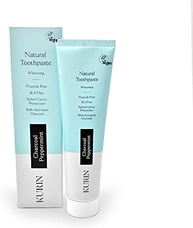 Kurin Natural Toothpaste w/ Charcoal - UK Food & Drink - 5055177537960