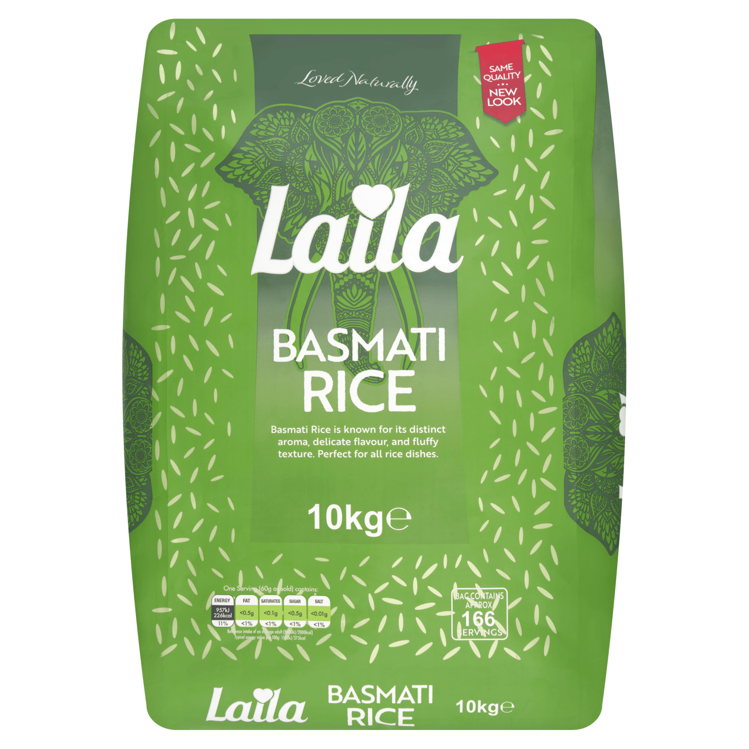 Laila Basmati Rice 10kg - UK Food & Drink - 5020580400200