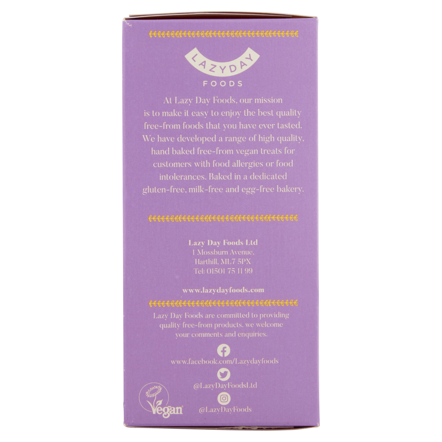 Lazy Day Foods Chocolate Chip Shortbread 150g - UK Food & Drink - 5060139660204