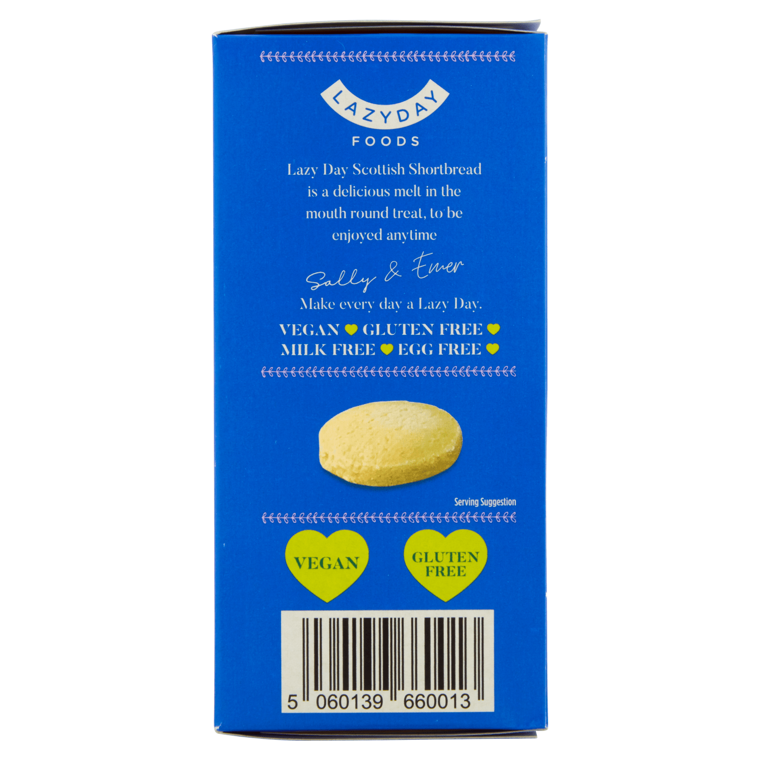 Lazy Day Foods Scottish Shortbread 150g - UK Food & Drink - 5060139660013