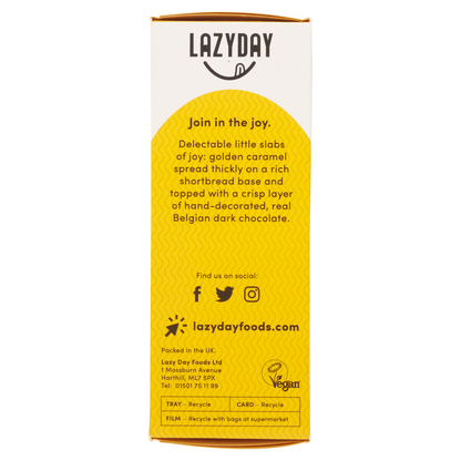 LAZYDAY Millionaire's Shortbread 5 Slices 150g - UK Food & Drink - 5060139660112