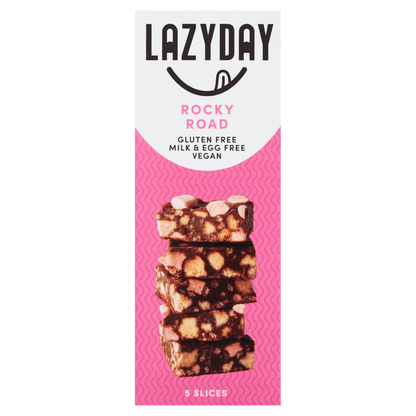 Lazyday Rocky Road 5 Slices 150g - UK Food & Drink - 5060139660846