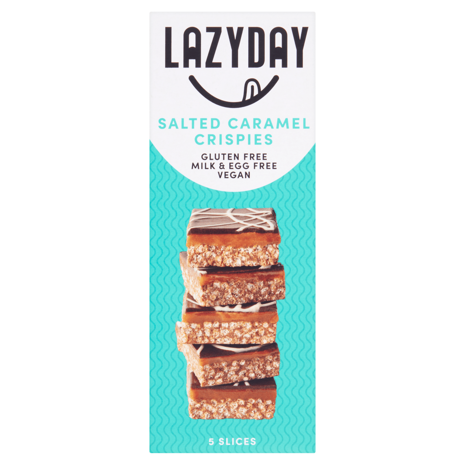 LAZYDAY Salted Caramel Crispies 150g - UK Food & Drink - 5060139662130