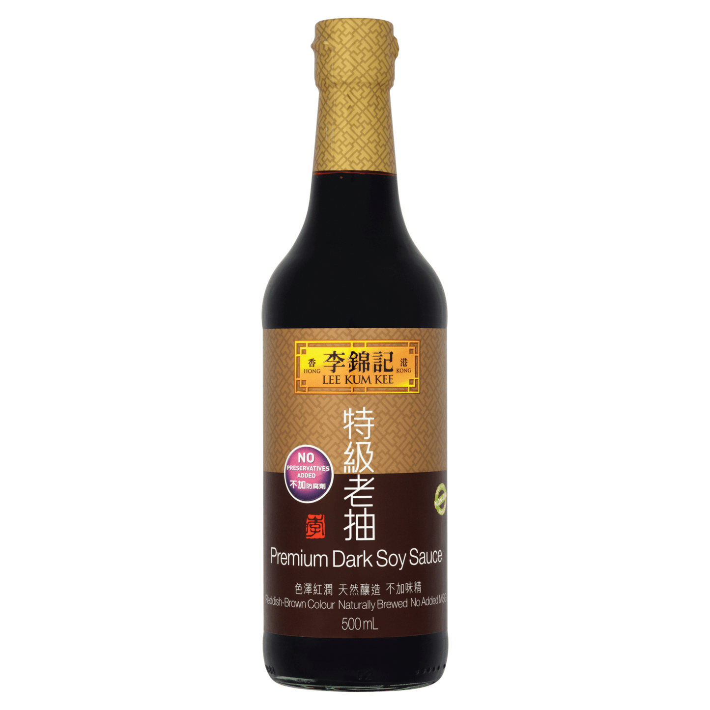 Lee Kum Kee Premium Dark Soy Sauce 500ml - UK Food & Drink - 78895126389