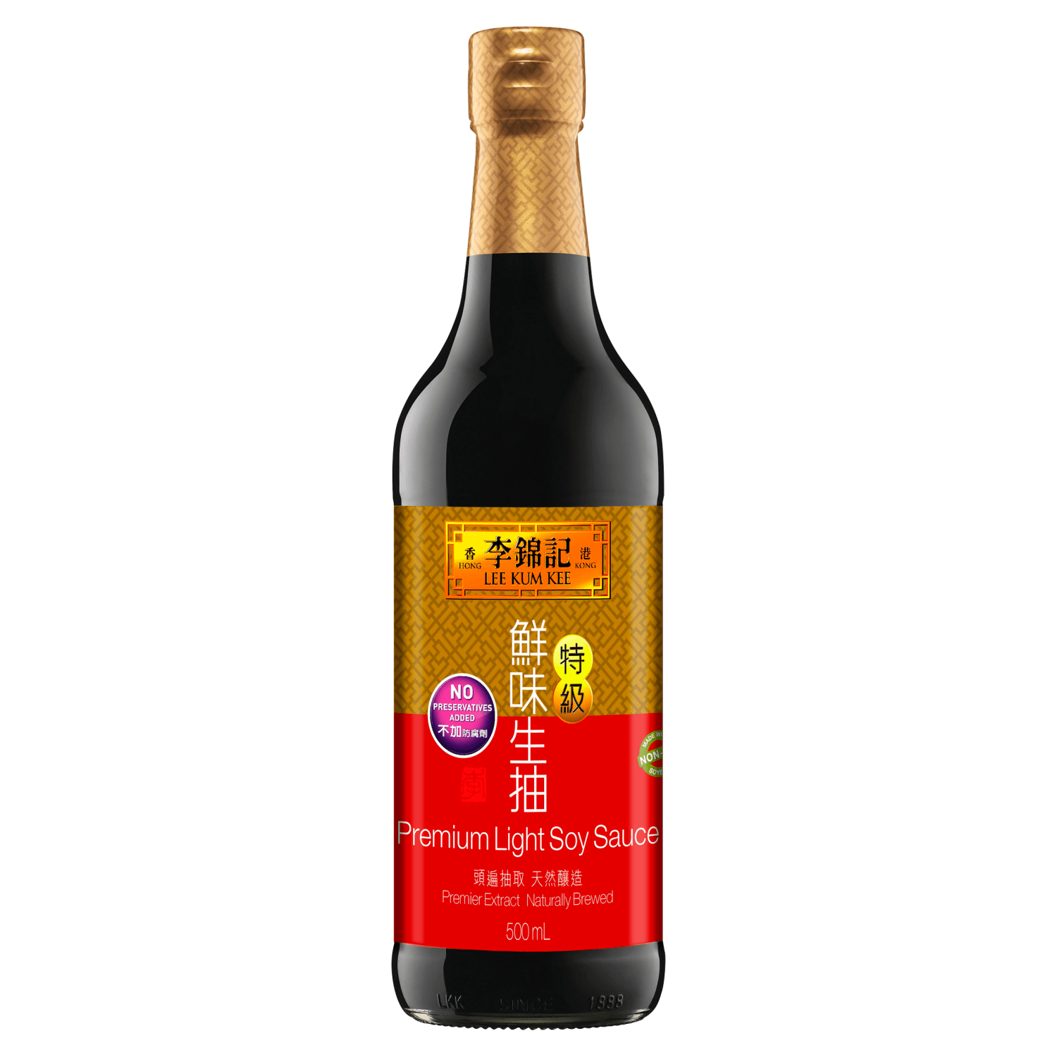 Lee Kum Kee Premium Light Soy Sauce 500ml - UK Food & Drink - 78895126396