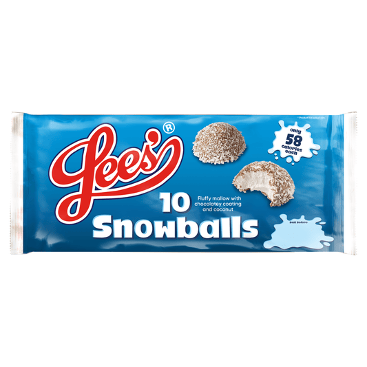 Lees' 10 Snowballs 130g - UK Food & Drink - 5010082133263