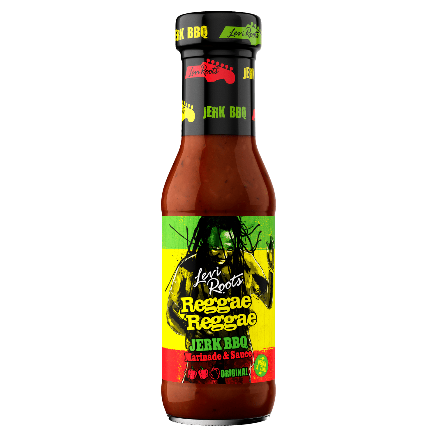 Levi Roots Reggae Reggae Jerk BBQ Marinade & Sauce Orginal 290g - UK Food & Drink - 5010338202798