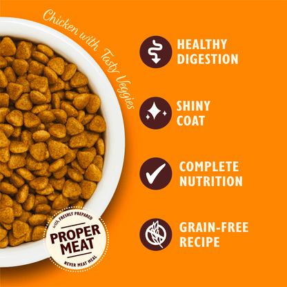 Lily's Kitchen Chicken with Tasty Veggies For Adult Cats 800g - UK Food & Drink - 5060184243384