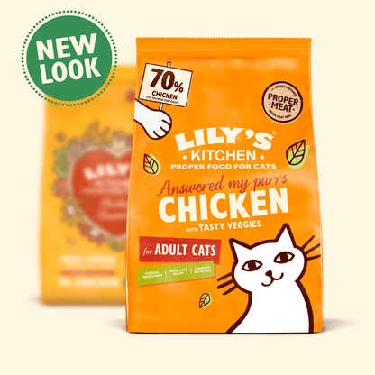 Lily's Kitchen Chicken with Tasty Veggies For Adult Cats 800g - UK Food & Drink - 5060184243384