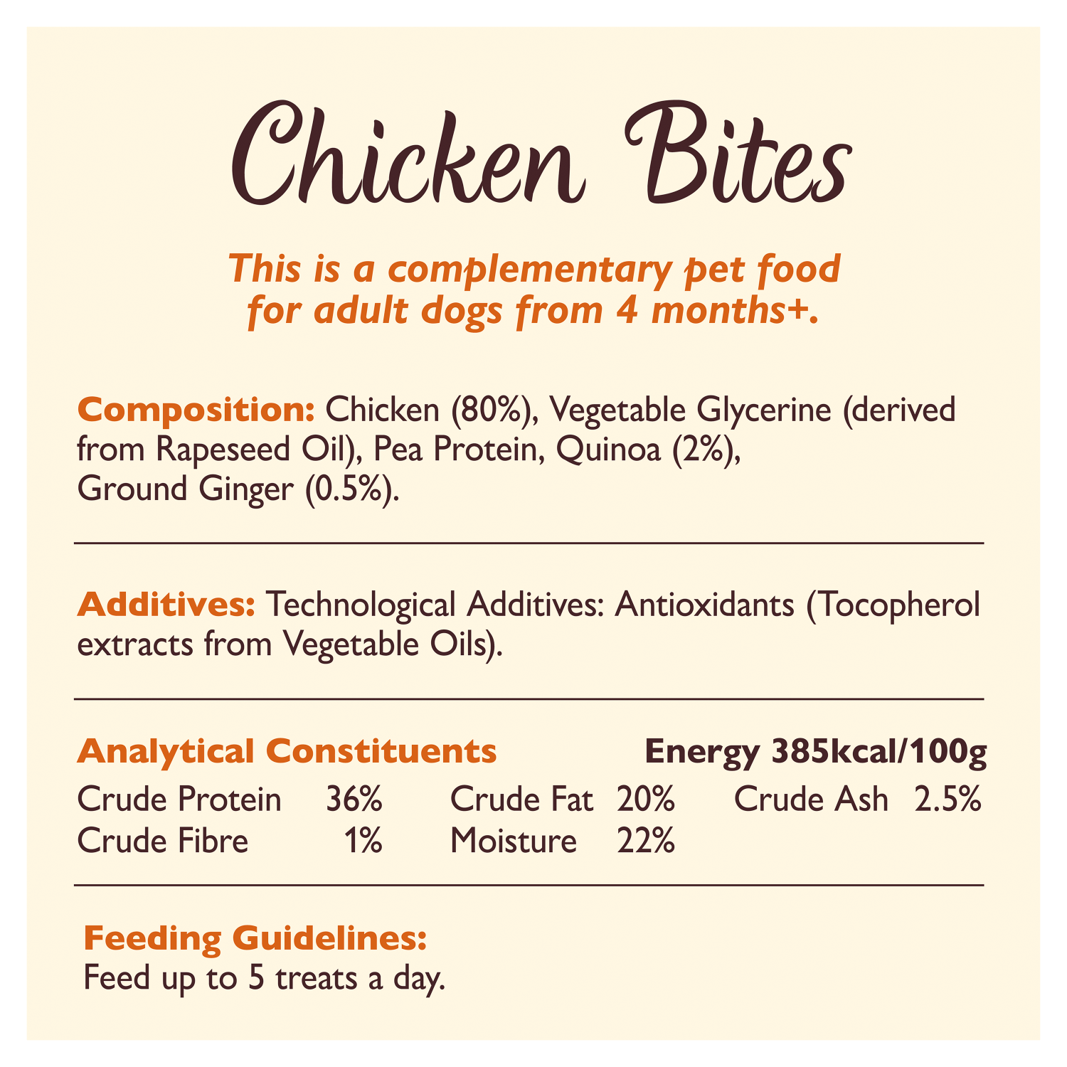 Lily's Kitchen Chomp - Away Chicken Bites 70g - UK Food & Drink - 5060184249812