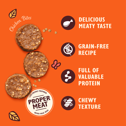 Lily's Kitchen Chomp - Away Chicken Bites 70g - UK Food & Drink - 5060184249812