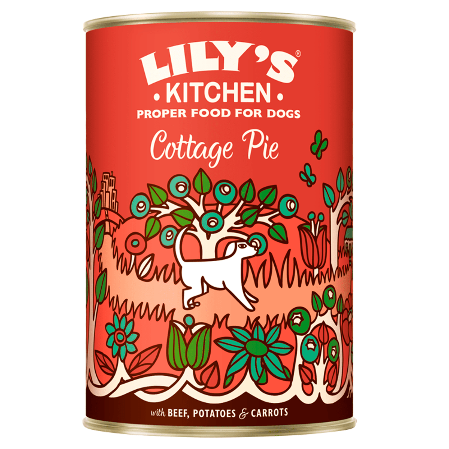 Lily's Kitchen Cottage Pie Adult Wet Dog Food 400g - UK Food & Drink - 5060184240024