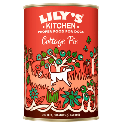 Lily's Kitchen Cottage Pie Adult Wet Dog Food 400g - UK Food & Drink - 5060184240024