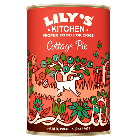 Lily's Kitchen Cottage Pie Adult Wet Dog Food 400g - UK Food & Drink - 5060184240024