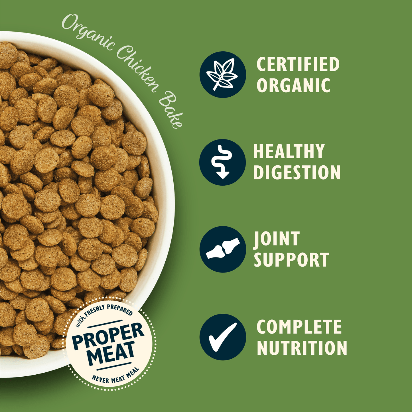 Lily's Kitchen Organic Chicken Bake Adult Complete Nutrition 1kg - UK Food & Drink - 5060184240079