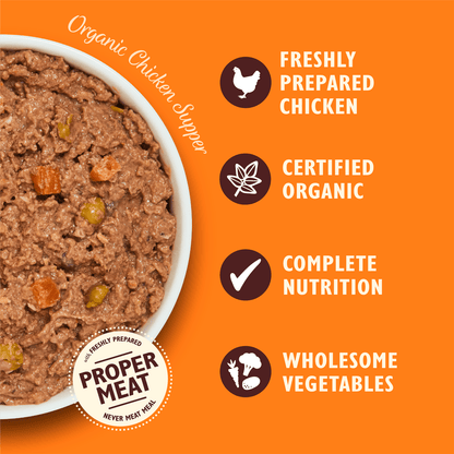 Lily's Kitchen Organic Chicken Supper with a Vegetable Medley 150g - UK Food & Drink - 5060184240031