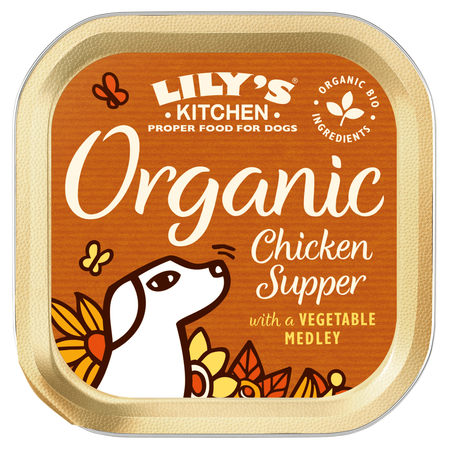 Lily's Kitchen Organic Chicken Supper with a Vegetable Medley 150g - UK Food & Drink - 5060184240031