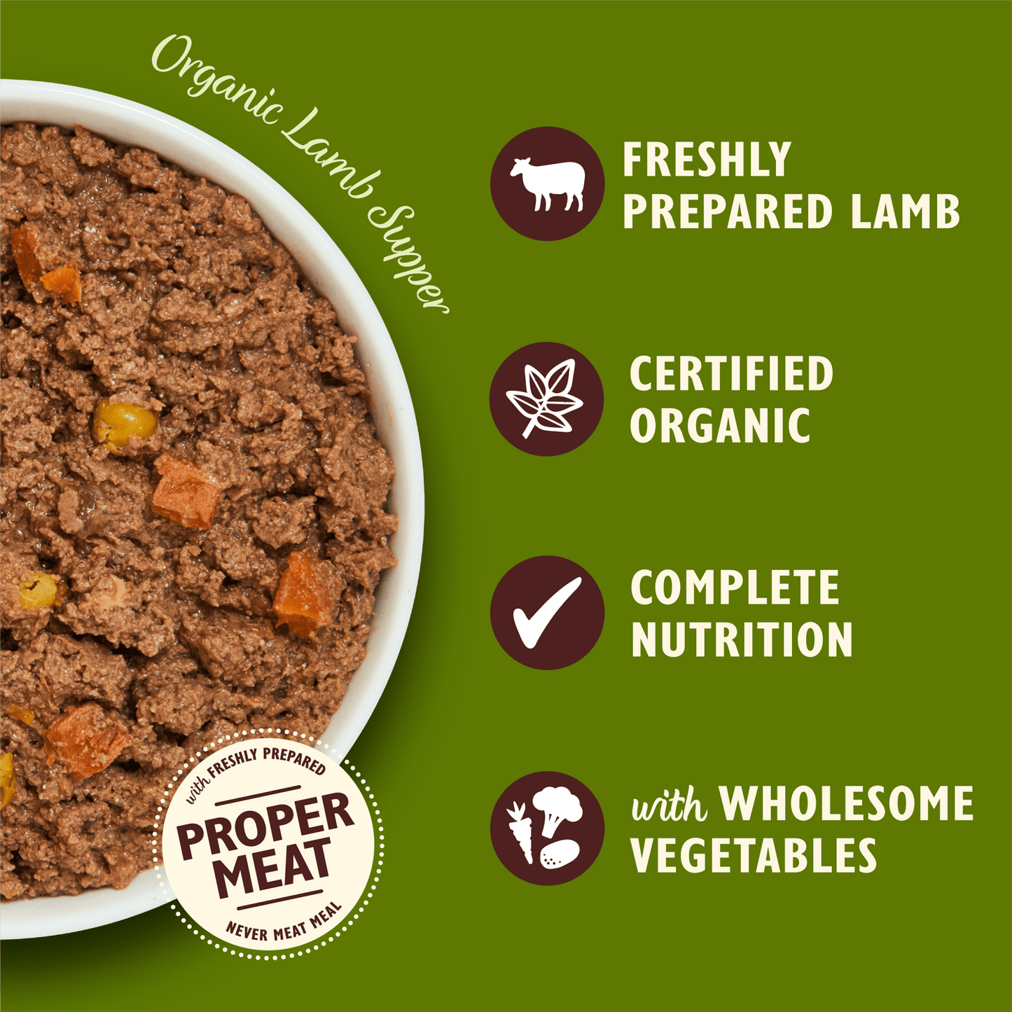 Lily's Kitchen Organic Lamb Supper 150g - UK Food & Drink - 5060184240055