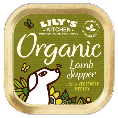 Lily's Kitchen Organic Lamb Supper 150g - UK Food & Drink - 5060184240055