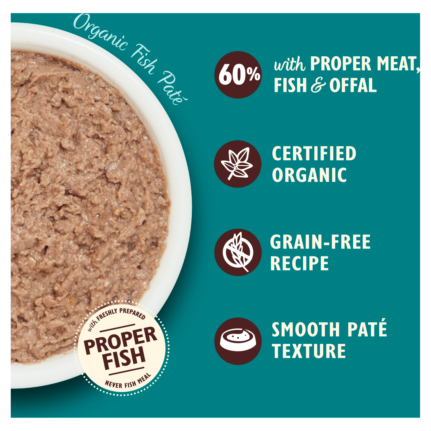 Lily's Kitchen Organic Pate Fish 85g - UK Food & Drink - 5060184243247