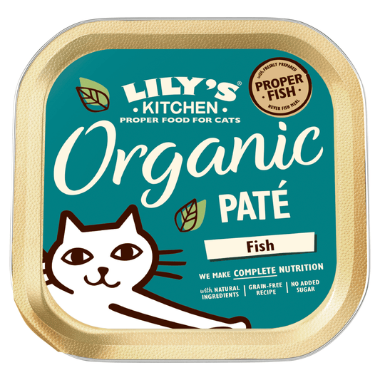 Lily's Kitchen Organic Pate Fish 85g - UK Food & Drink - 5060184243247