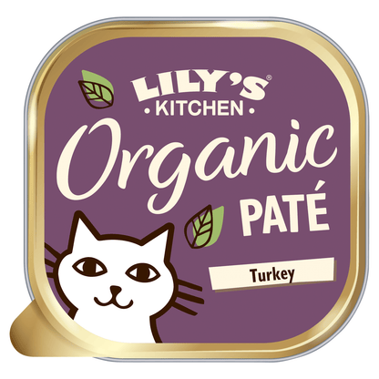 Lily's Kitchen Organic Pate Turkey 85g - UK Food & Drink - 5060184243254
