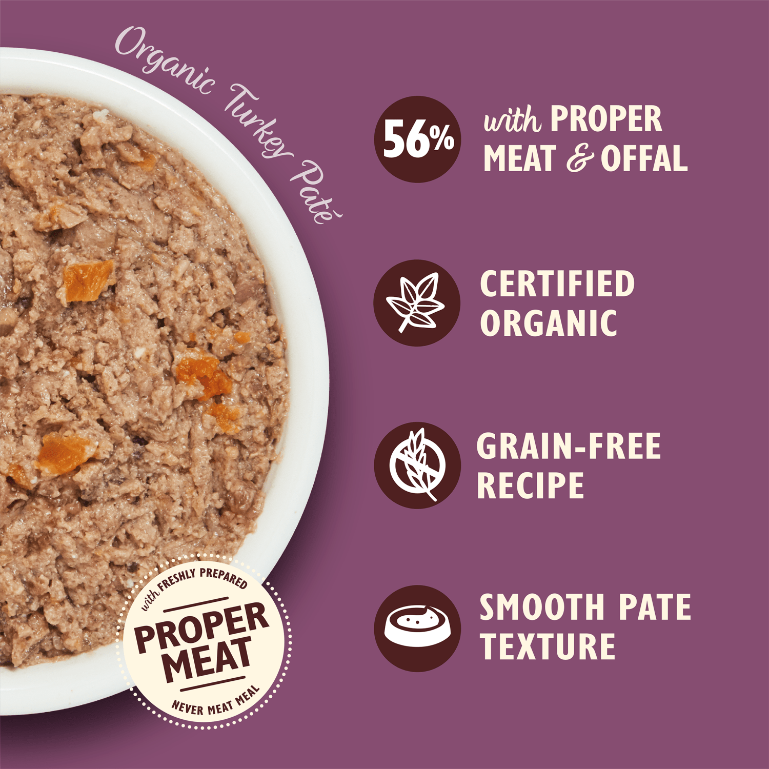 Lily's Kitchen Organic Pate Turkey 85g - UK Food & Drink - 5060184243254