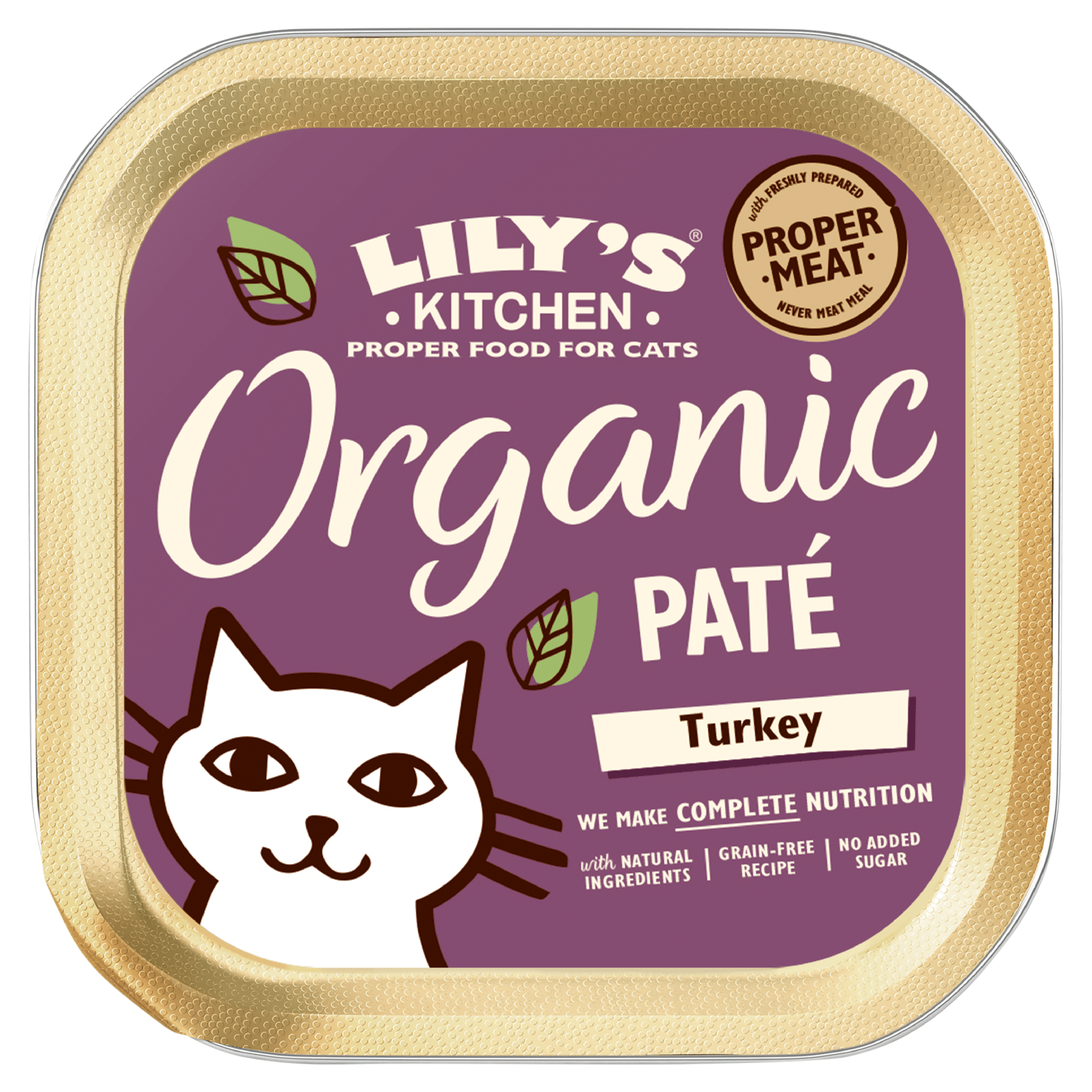 Lily's Kitchen Organic Pate Turkey 85g - UK Food & Drink - 5060184243254