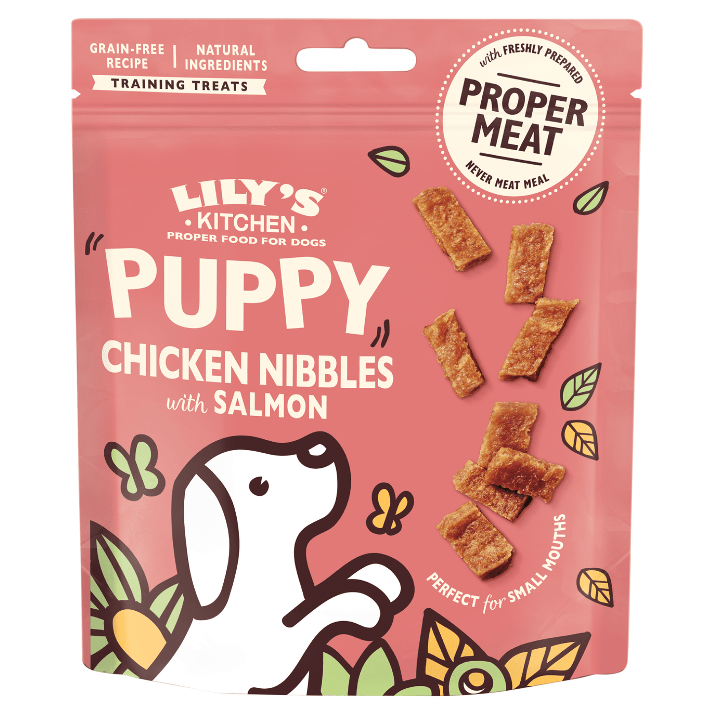 Lily's Kitchen Puppy Chicken Nibbles with Salmon 70g - UK Food & Drink - 5056273602156